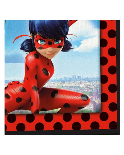 Tovaglioli Carta Miraculous Ladybug