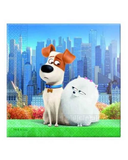 Tovaglioli Carta Secret Life of Pets