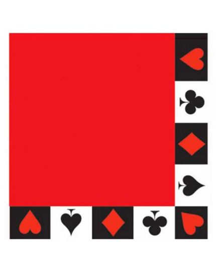 Tovaglioli Carta Poker Card Night