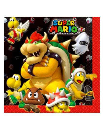 Tovaglioli Carta Super Mario