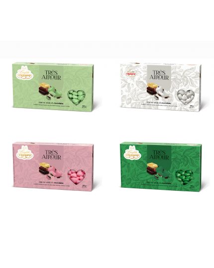 Confetti Crispo Très Amour a forma di cuore 1 Kg