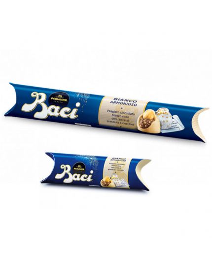 Tubo Baci Perugina Cioccolato Bianco Varie Dimensioni