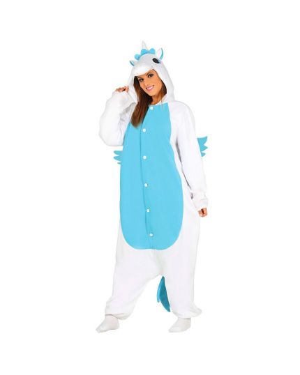 Costume Unicorno Celeste Adulto