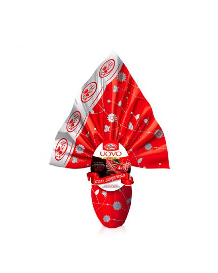 Uovo Boero di Cioccolato Fondente Rovelli con golosi Boeri 400gr con sorpresa 