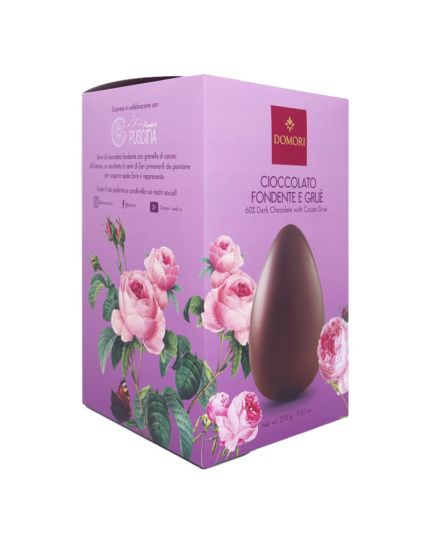 Uovo Pasqua Cioccolato Fondente e Gruè Domori 270gr