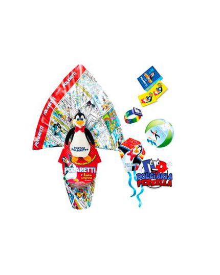 Uovo Pasqua Polaretti con Peluche Dolfin 220Gr 