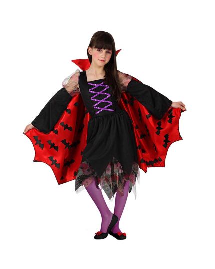 Costume Vampiressa Pipistrello Bambina