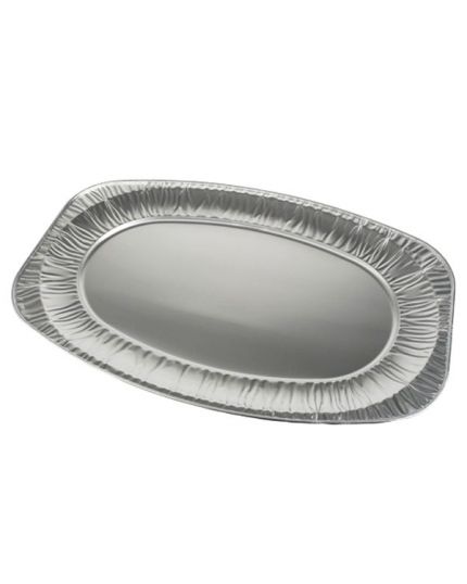 Vassoi Grandi Alluminio Ovali 3pz 55x36cm