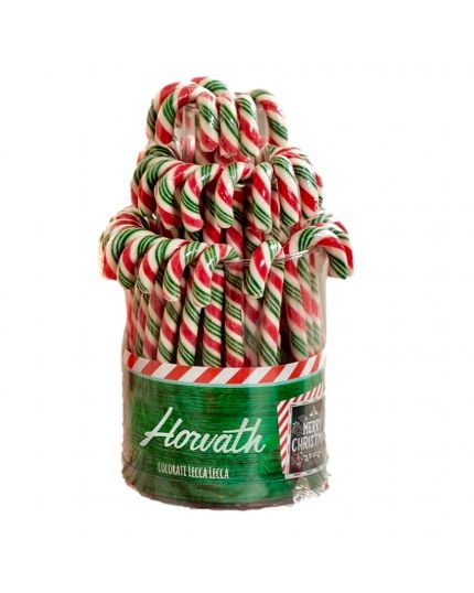 Barattolo Lecca Lecca Candy Canes 50pz