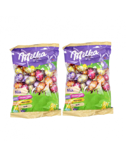 2 Confezioni di Ovetti Milka 5 Gusti Assortiti da 350gr