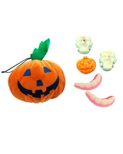 Zucca Halloween Peluche con Caramelle Ravazzi Horror 40gr