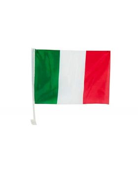Bandiera Tricolore Italia per Finestrino Auto 
