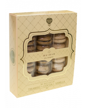 Macaron CuoreNero Gusti Assortiti 18pz    