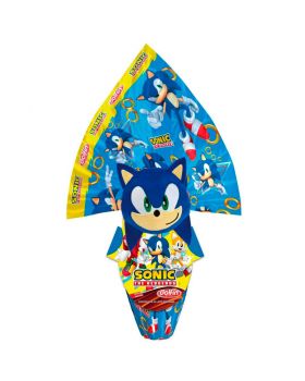 Uovo Pasqua Sonic Dolfin con Peluche 320gr