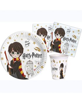 Kit Coordinato Tavola Harry Potter I Love Magic