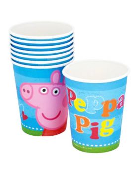 Bicchieri Carta Peppa Pig Party