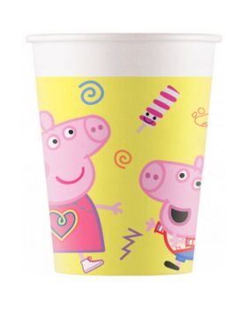 Bicchieri Carta Peppa Pig New