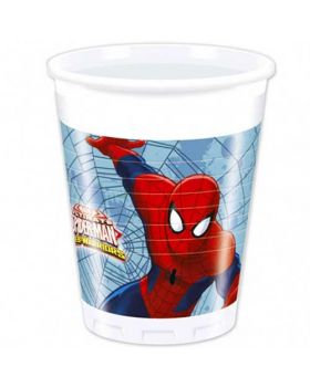 Bicchieri Pvc Ultimate Spiderman