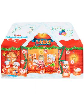 Calendario dell'Avvento Casetta Bassa Kinder 234gr