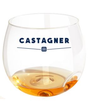 Bicchiere Calice Vetro Bolla Castagner