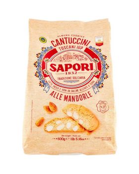 Cantuccini Toscani IGP Alla Mandorla Sapori 600gr