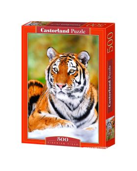 Puzzle Tigre Siberiana 500 Pezzi 47x33 Cm