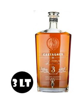 Grappa Castagner Leon Riserva Invecchiata 3 Anni 3 Litri