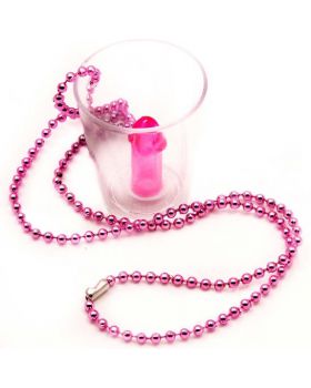 Scherzo Sexy Collana Bicchierino con Pene 