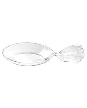 Cucchiai Fish Siren Pvc Trasparente per Finger Food 30pz