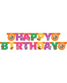 Festone Carta 44 Gatti Happy Birthday