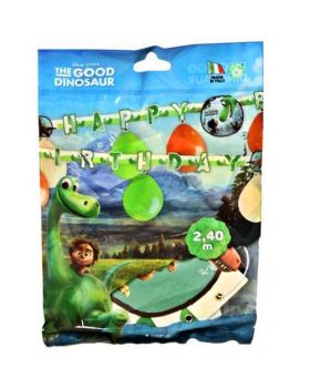 Set Festone Carta Il Viaggio di Arlo The Good Dinosaur con 6 Palloncini