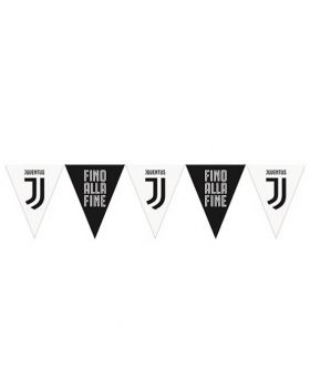 Festone Bandierina Pvc Juventus