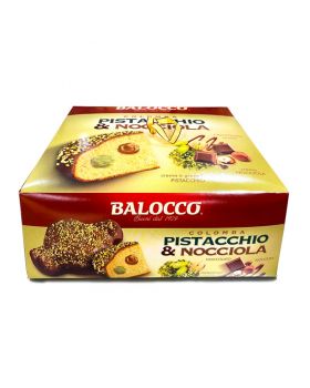 Colomba Pistacchio e Nocciola Balocco 750Gr