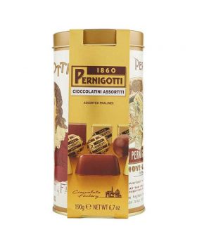 Praline Assortite in Elegante Scatola Latta Pernigotti 190gr