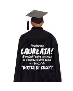 Scherzo Mantello Divertente Finalmente Laureata