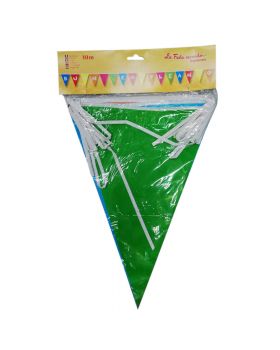 Festone Maxi Bandierine Multicolor Buon Compleanno 10 Metri