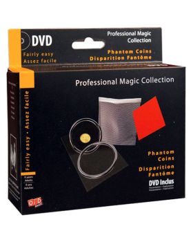 Trucco Magia Monete Fantasma Professional Magic Collection con DVD