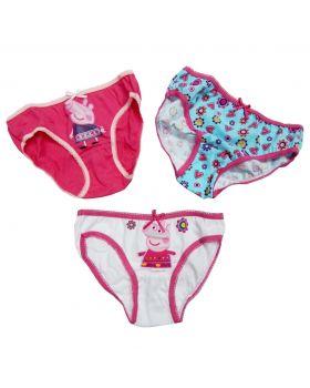 3 Mutandine Peppa Pig in Cotone Bambina