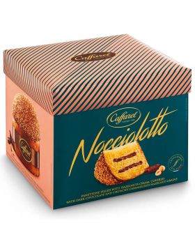 Panettone Nocciolotto Caffarel in Elegante Scatola 750gr