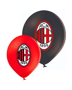 Palloncini Lattice Medi Squadra Calcio Milan