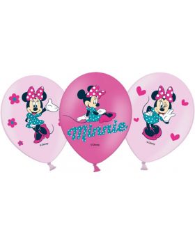 Palloncini Lattice Medi Minnie Rosa