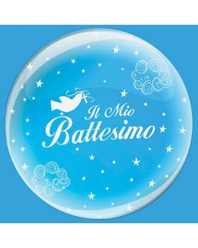 Palloncini Foil Trasparenti Il Mio Battesimo 26cm 5pz