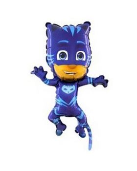 Palloncino Foil Sagomato PJ Masks Gatto Boy 112cm