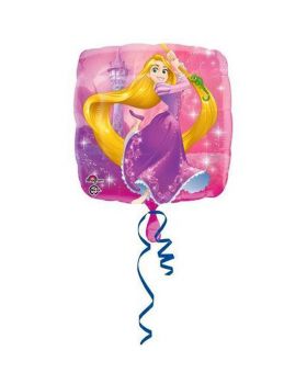 Palloncino Foil Quadrato Rapunzel 43cm