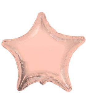 Palloncino Foil Stella Oro Rosa 46cm