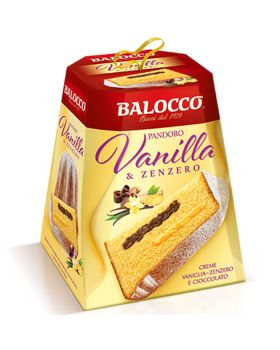 Pandoro Vanilla e Zenzero Balocco 800gr