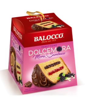 Panettone DolceMora Balocco con Mora e Sanbuco 800gr
