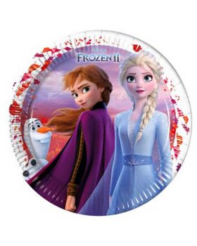 Piatti Carta Frozen II 