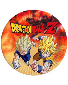 Piatti Carta Dragon Ball Z