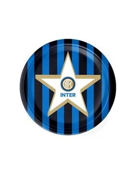 Piattini Dessert Carta Squadra Calcio Inter